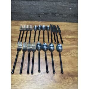 Gourmet Settings (GS) Montana 18/10 Stainless Steel 20pc. Flatware Set